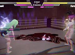 i participate in lesbian battle 9 with squirting and fingering