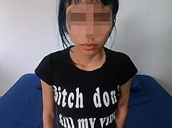 Young Maria Experiments with Cum on Face