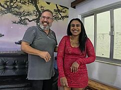 Behind the cameras, alicia vitória gives blowjobs and gets assfucked in a group photoshoot 😏.