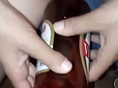 gretala incinta è molto eccitata