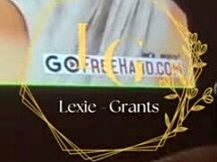 Lexie Grants, the chubby step-mom, says, 'Watch me play with this toy and give a blowjob.'