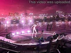 meiko in nude cat costume