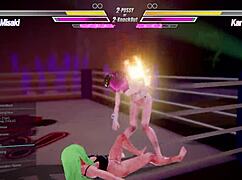 i participate in lesbian battle 9 with squirting and fingering