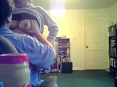 What's Loris Doing With Her Titties In The Living Room?