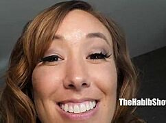 Christy enjoys big black cock with a freaky Asian twist