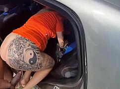 Latina Teens And Nerds Crossdress In Public Interracial Threesome Under Broad Daylight