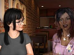 In leap of faith 60, Robin and Kira explore their big asses