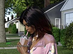 In leap of faith 60, Robin and Kira explore their big asses