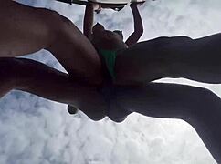 Latina Teens And Nerds Crossdress In Public Interracial Threesome Under Broad Daylight