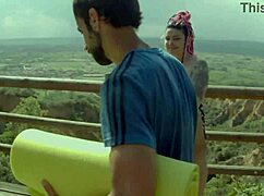 I Fuck Influencer Bent Over Outdoors