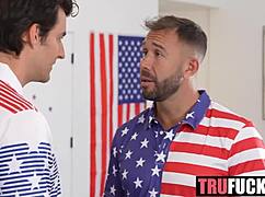 Семейный своп дичает с Уиллом и Джеем. Свап-дочки делают хэндджобы и горячий кремпай в табу-вечеринке.