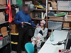 i got fucked on the officer's desk at work