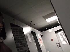 slut dives into gloryhole anal action 😏