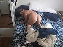 Guy Catches Video Call And Cums On Face In Shower