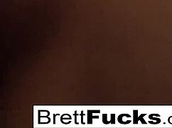 Brett Rossi Enjoys A Hot Bath, Getting Horny.