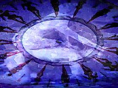 Mørk lygte afslører Skønheden og Udyret i vintage stil