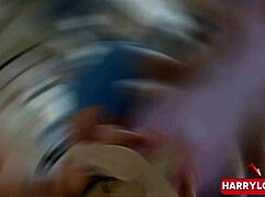 Training session with two performers in various positions