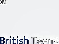 Collared British 18 Year Old Gets Teased And Edged With The Wand