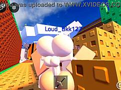 我女装在Roblox公寓带套猛干