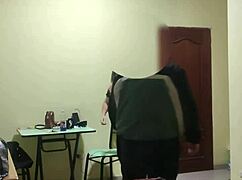 i can't resist fucking the cleaning lady outdoors