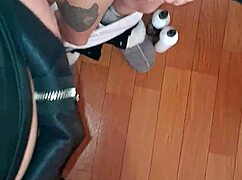 Three Teachers In Mini Skirts Masturbate Together After Work