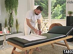 candie luciani gets a sensual massage with anal surprise