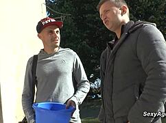 Busty Blonde Mature DP Pounded Hard in Wild Action!