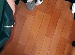 Three Teachers In Mini Skirts Masturbate Together After Work