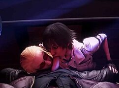 Can you handle the best lady from devil may cry in deepthroat blowjob compilation?