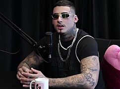 Modelă ia tadala dacă vrea să fie actriță porno, academia refugiu cu cumshot-uri finale - Kylian Cria pe roșu transparent