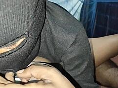 Hubby fucks his wife after licking her pussy 😍