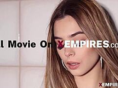 petite molly little teases in cute red lingerie before getting fucked hard