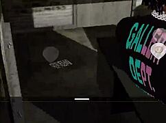 Culo grande latina perra twerkeando en mi fiesta con vibes de paja