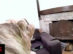 Hot Girl Gets Anal Fucked on the Couch