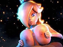 Rosalina And Peach Titfuck