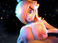Rosalina And Peach Titfuck