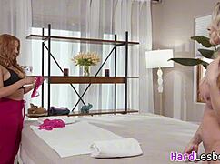 why does the busty client enjoy pussy licking?