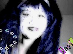 asian clown performs a strip show on jaylainc com