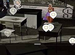 Culo grande latina perra twerkeando en mi fiesta con vibes de paja