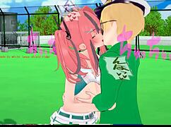 3D Koikatsu Bremerton on the roof scene