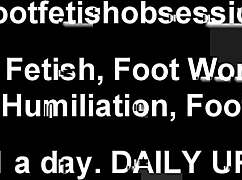 Wanna know how these tiny asian feet taste? Let's get into some footjob fun with licking and sucking.