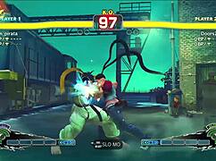 novinha ninja practicing karate with her student on the street