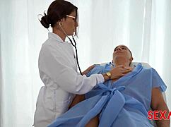 Dr. Nympho Ashley Saenz giving blowjobs! 😏