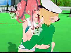 3D Koikatsu Bremerton on the roof scene