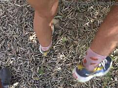 uhh, i’m just an amateur milf, like, pissing and getting creampied in public, oops!