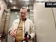 Stuck In Elevator, She Fucks Her Neighbor!