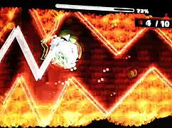 Fingerdash to the sound of venom and the adventurers geometry dash