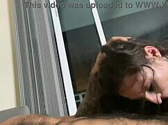 i slide her panties to the side for group fun