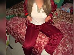 Skinny Latina Student in Uniform Takes Huge Cock Hard