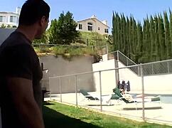 Brooklyn Night Gets Fucked by Tons of Dudes with Deepthroat and Gaping!